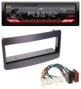 JVC DAB MP3 Bluetooth USB Autoradio für Toyota Celica, MR2 - schwarz - Bild 1 von 7