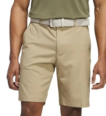 Adidas Hombre Golf Corto Ajuste Regular Elástico 9" 4 Bolsillos Medio Pantalón Tostado 40 Foto 1 de 4