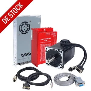 1 Axis 6.5Nm 920oz.in Nema 34 Closed-Loop Kit Motore Passo V2.0 con Alimentatore - Foto 1 di 8
