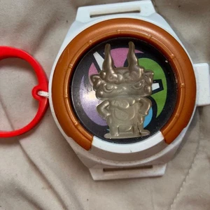 Orologio Yokai Cinturino Komasan con Personaggio Bianco/Marrone, Da Collezione - Foto 1 di 1