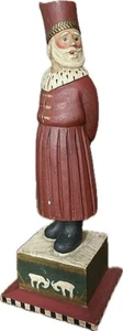 Vintage Cannon Falls Limited Edition Weihnachtsmann Figur von Leo Smith III - Bild 1 von 6