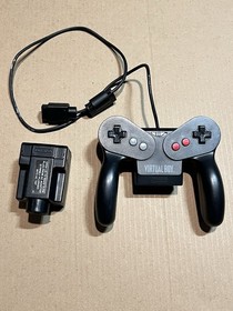 Virtual Boy Controller With AC Adapter Tap Good Condition Works Authentic OEM