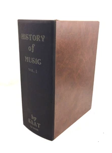 Vintage Bookshelf Speaker - The History of Music by SAAT - 303-BK - Picture 1 of 5