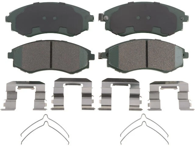 Front Brake Pad Set For 1990 Nissan Axxess TN869FX PCT Ceramic - Image 1 of 1