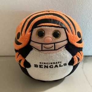 Ty NFL CINCINNATI BENGALS Beanie Ballz 5” Ritirato - Foto 1 di 4