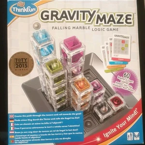 ThinkFun Gravity Maze Falling Marble Logic Game Puzzle Educational STEM Toy 8+ - Picture 1 of 2