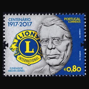 Portugal 2017 - 100th Anniversary of Lions Clubs International - MNH - Picture 1 of 2