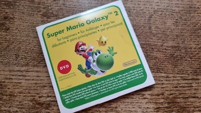 NINTENDO WII - SUPER MARIO GALAXY 2 -DVD ONLY #BG15 SEALED NEW - Image 1 of 2