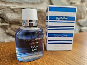 Dolce & Gabbana Light Blue pour Homme Italian Love 50ml, limitiert, eingestellt