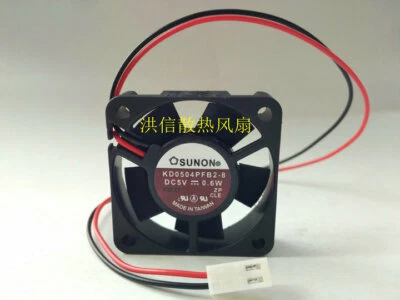 1 PCS SUNON Fan KD0504PFB2-8 DC 5V 0.6W 4CM 2 Pin 40*40*10MM cooling fan - Image 1 of 4