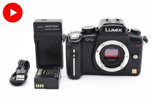 *NEAR MINT* Panasonic Lumix DMC-GH2 Black JPN Model M4/3 Digital 16MP From JAPAN - Picture 1 of 13