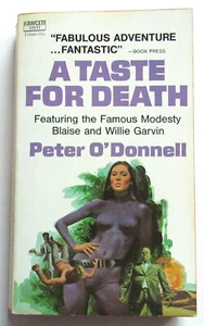 Peter O'Donnell MODESTY BLAISE A Taste For Death - Picture 1 of 5