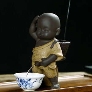 Tea Set Tea Pet Chinese Folk Art Purple Clay Decoration Craft Lovely Tea Infuser