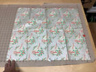 Vtg Christmas Wraping Paper Gift Wrap: -- ) Modern ( Merry Christmas W Candles