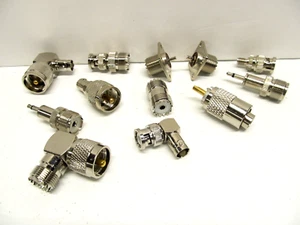 LOT of Ham CB Radio Coax Connectors Adaptors... NEW!!!! - Picture 1 of 3