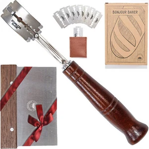 Bread Baking Tools Supplies Sourdough Bread Lame Scoring Dough Scraper 10 Blades - Picture 1 of 7