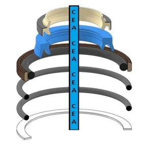 0744105 Bucket Cylinder Seal Kit Fits John Deere 27 27C ZTS - Picture 1 of 1