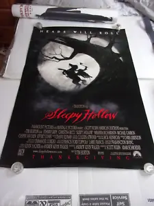 Sleepy Hollow Advanced One Sheet Poster  2 Sided 1999 - Very Good Condition - Picture 1 of 15