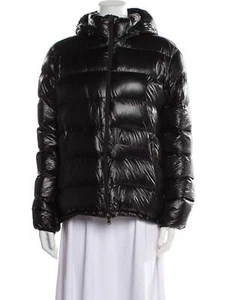 HERNO Black Padded Down Quilted Removable Hood Jacket 52/16/XL - Picture 1 of 2