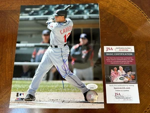 Official MLB Baseball Asdrubal Cabrera Cleveland Indians Signed 8x10 Photo JSA - Picture 1 of 1
