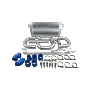 CXRacing Intercooler 2.5" Piping Upgrade Kit For 08-12 Hyundai Genesis 2.0T Blue - Foto 1 di 11