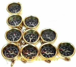 Maritime Compass nautical brass pocket compass lot of 100 pieces - Picture 1 of 3