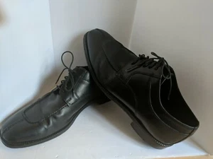 COLE HAAN Mens Dress Shoes Black Leather Lace Up Oxfords Size 10M - Picture 1 of 2