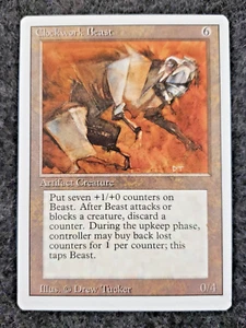 Clockwork Beast Magic the Gathering 3rd Ed NEUWERTIG MTG unbespielt.......(DS3D1K1) - Bild 1 von 20