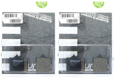 Braking Pastiglie Freno Semimetalliche per Benelli TITANIUM 1130 2005 2006 2007 Foto 1 de 2