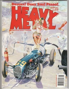 Heavy Metal Magazine January 1993 Denis Sire Cover sharp NM High Grade - Picture 1 of 2