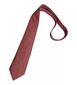 HERMÈS 5628 EA XL Orange/Purple Snail Silk LUXURY Tie FRANCE - Picture 1 of 4