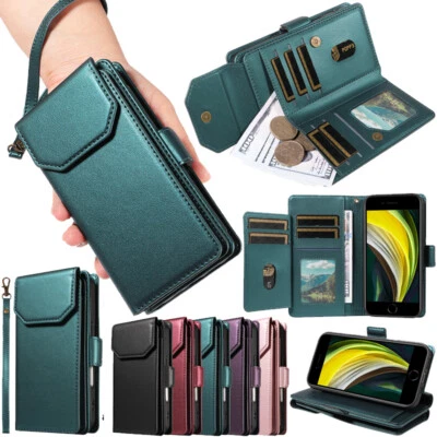 Para Sony Xperia 1 5 10 10Plus 11 Ranura para Tarjetas Billetera Billetera Protección Cubierta Foto 1 de 4