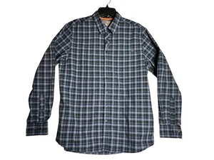 5.11 Tactical L/S Blue Plaid Snap Button Down Shirt Mens Medium - Picture 1 of 6