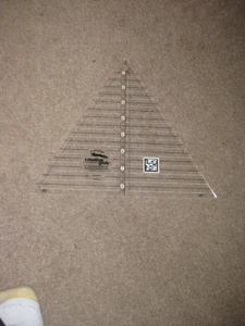 Creative Grids 8" 60 degree Triangle quilting ruler - Picture 1 of 1