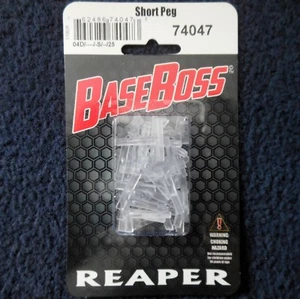 Reaper Bones 74047 Transparent Short Hover Pegs x25 Flying Plastic Base Flight - Picture 1 of 2