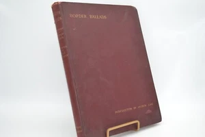 Vintage Original BORDER BALLADS book 1895 Lang Murray 12 Illustrated ETCHINGS - Picture 1 of 9