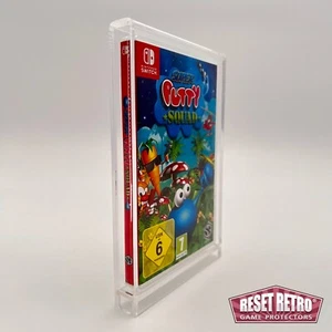Acryl Box für Nintendo Switch Spiele in OVP UV-Schutzhülle RESET RETRO protector - Picture 1 of 6