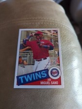 Miguel Sano - Minnesota Twins - 2020 Topps Series 2 - 1985 Topps #85TB-25