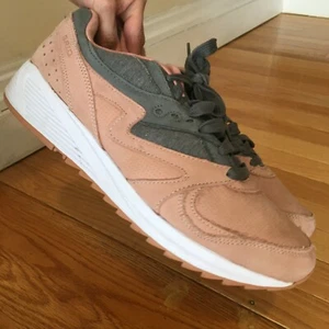 Saucony Elite Grid 8000 Salmon Charcoal Men Size US 12  - Picture 1 of 12