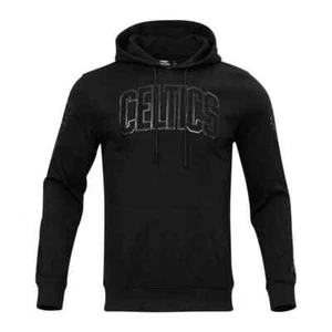 Pro Standard - NBA Boston Celtics Triple Black Men's Pullover Hoodie - Black - Picture 1 of 8