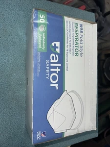 Altor Safety 62220 Fold Respirator, N95, Flat-Fold, Dual, Non-Adjustable, - Picture 1 of 6