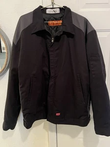 Mens Size XL Red Kap Jacket Black And Gray Zeroskratch - Picture 1 of 5