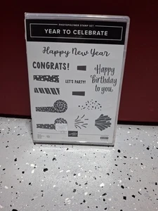 Stampin Up! YEAR TO CELEBRATE Happy New Year Birthday Party Horns Confetti - Picture 1 of 4