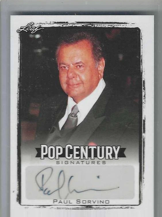 Leaf Pop Century Paul Sorvino auto deceased Goodfellas Law & Order - Image 1 of 1