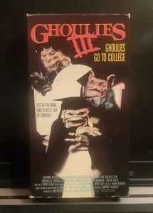 Ghoulies III 3 Go To College RARE VHS in good shape - Bild 1 von 4