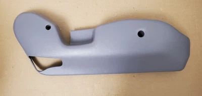 92-96 Ford F150 F250 F350 Bronco RH Pass Lumbar Seat Trim Panel Light Gray Foto 1 de 4