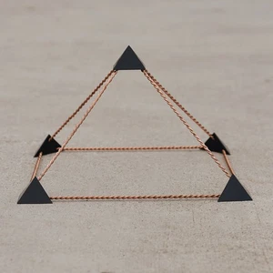 Sacred Cubit Tensor-Flux Hybrid Giza Geometry Pyramid 1/2 Empowerm 188Mhz blk - Picture 1 of 15