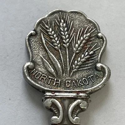 Cuchara de recuerdo vintage de Dakota del Norte coleccionable Foto 1 de 3