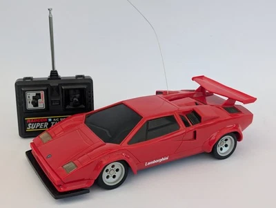 Vintage Radcon Lamborghini Countach radio control rc 1:14 | Tested working - Image 1 of 4