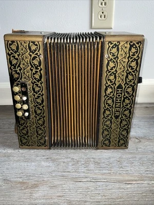 Vintage HOHNER 21 Button Diatonic C/G Accordion Made In Germany - Image 1 of 4